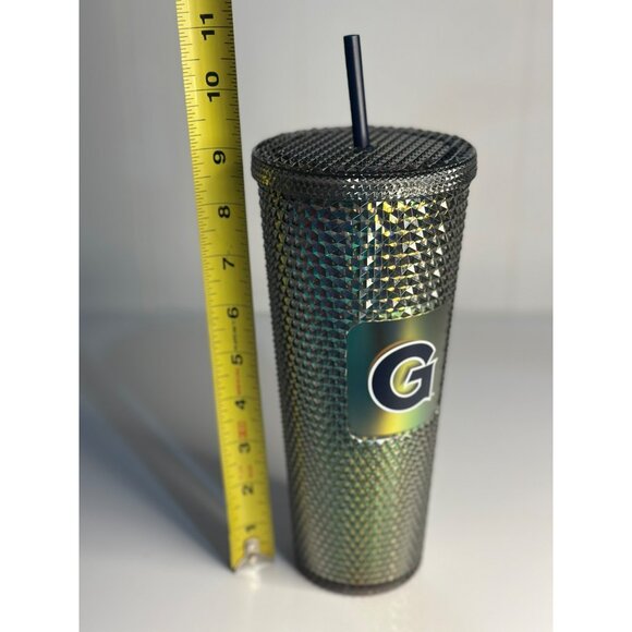 STARBUCKS University of Geogia Bulldogs Studded 24oz Studded Tumbler Cup NEW - Picture 9 of 9